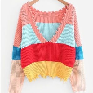 Cropped sweater